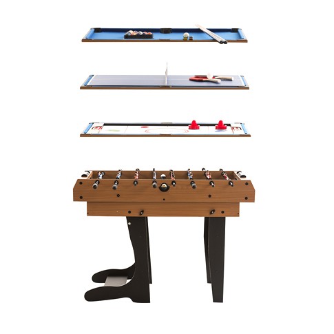 table de jeux baby foot, ping pong, air hockey